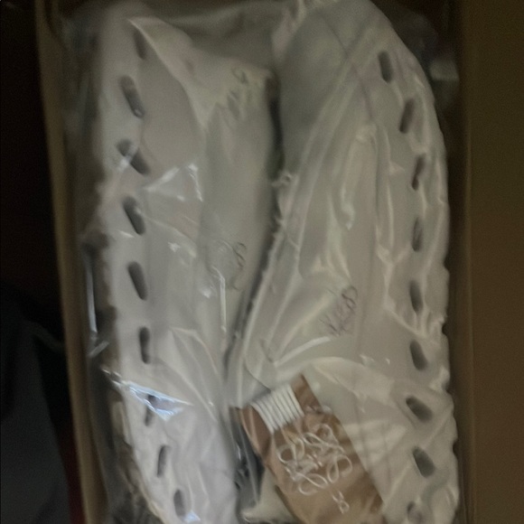 Brown Box with White Logo